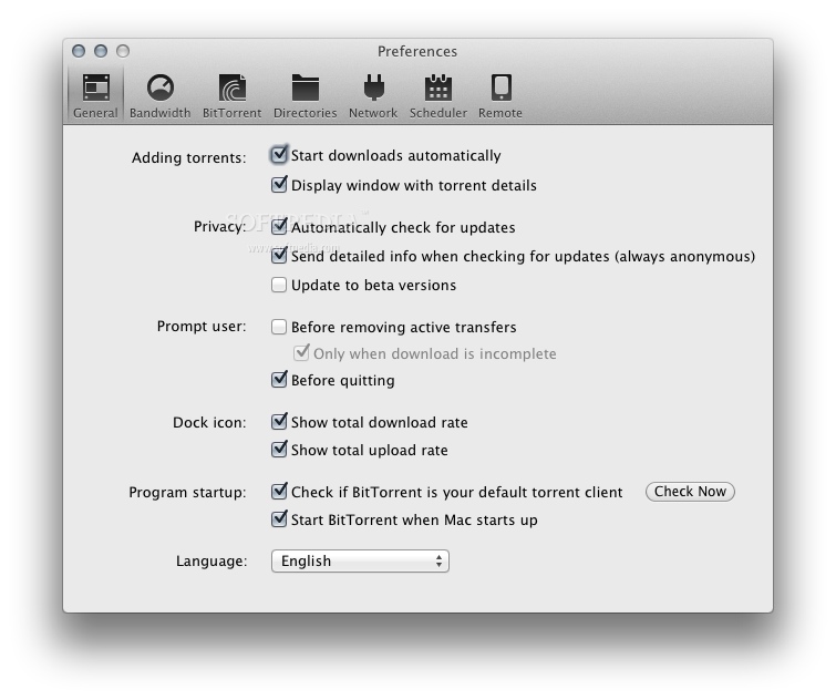 torrent client for mac with scheduler